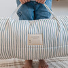 Organic Cozy Comfort Nap Mat, Navy Stripes - Nap Mats - 4