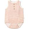 Organic Bubble Onesie, Dash Lines - Onesies - 1 - thumbnail