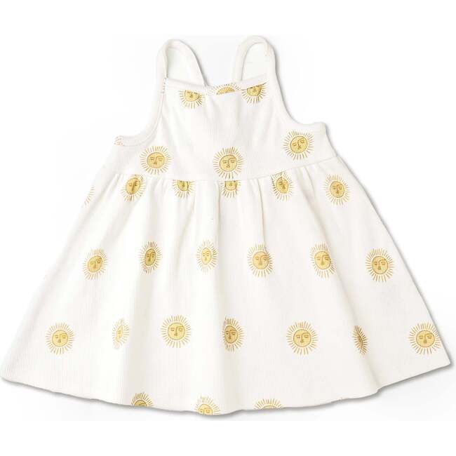 Organic Tie Back Strap Dress, Summer Sun
