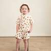 Organic Raglan Shirt & Shorts Set, Croissant - Mixed Apparel Set - 2