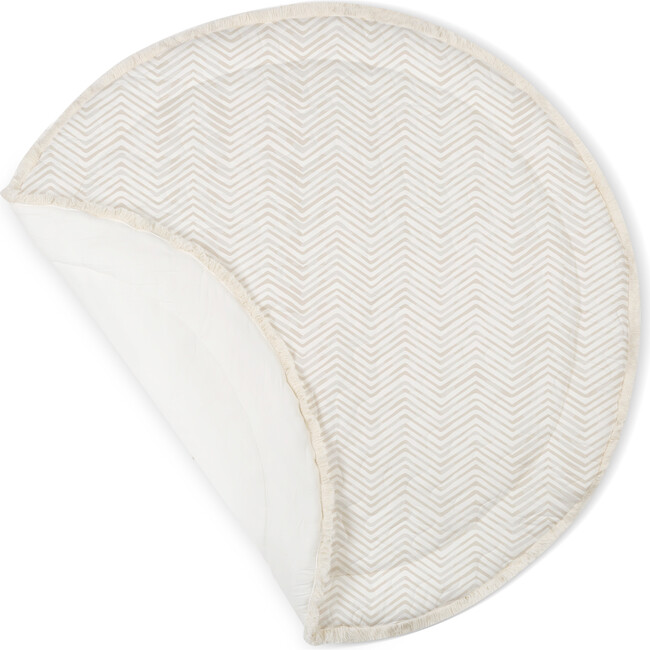 Organic Baby Play Mat, Herringbone - Playmats - 2