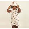 Organic Sleeveless Bubble Romper, Croissant - Rompers - 2