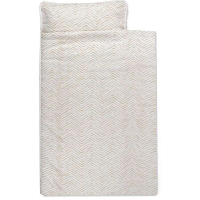 Organic Cozy Comfort Nap Mat, Herringbone - Nap Mats - 2