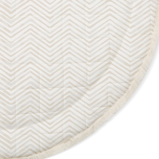 Organic Baby Play Mat, Herringbone - Playmats - 3