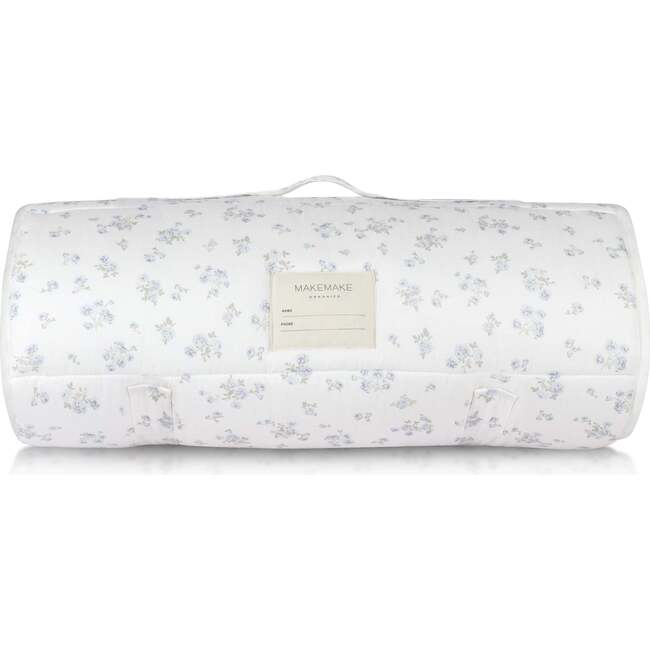 Organic Cozy Comfort Nap Mat, Mini Roses - Nap Mats - 5