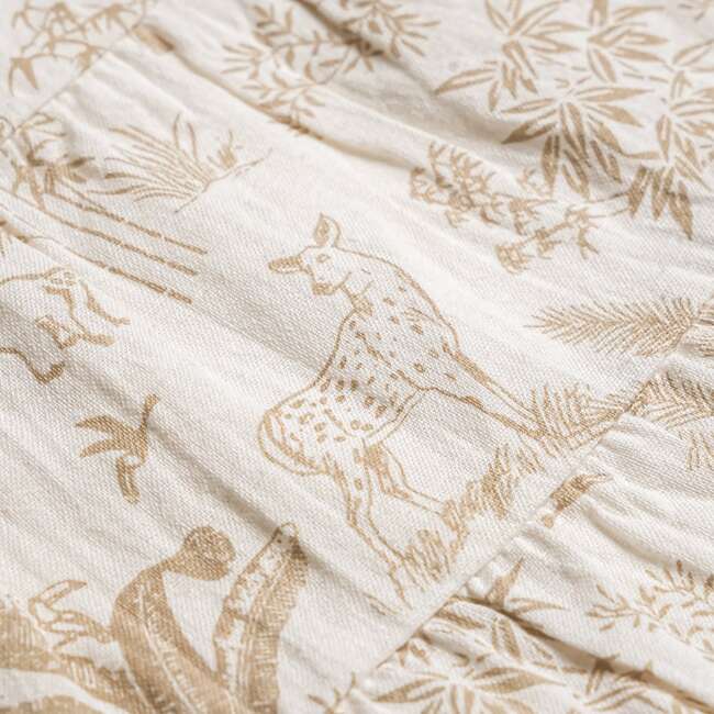 Organic Tiered Dress, Wild Tropics - Dresses - 3