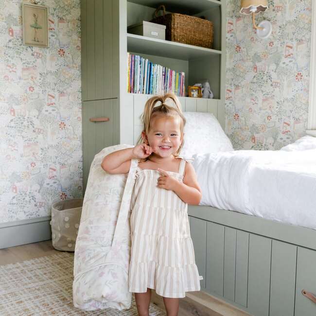 Organic Cozy Comfort Nap Mat, Blossom - Nap Mats - 5