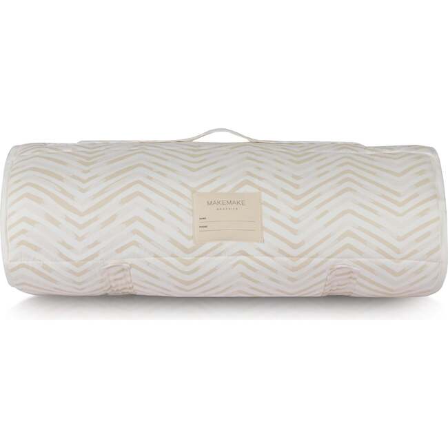 Organic Cozy Comfort Nap Mat, Herringbone - Nap Mats - 5