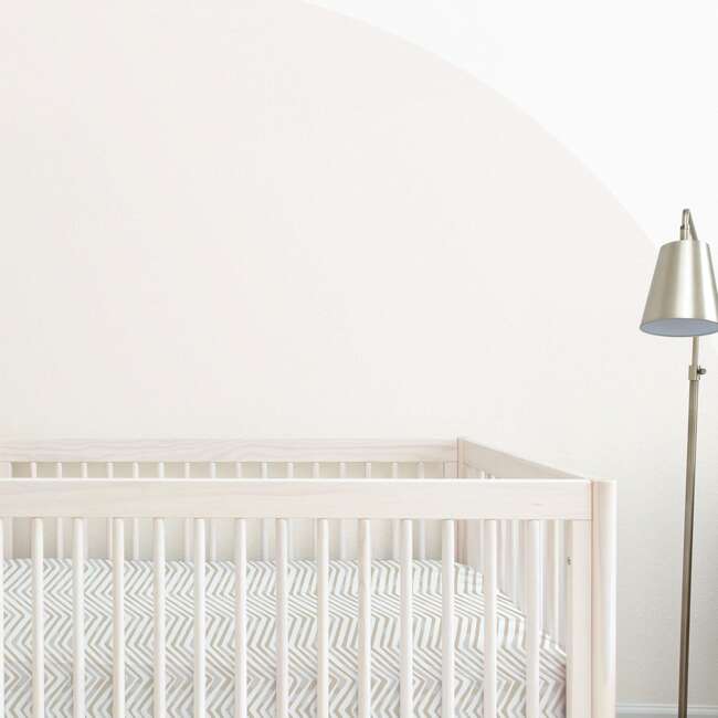 Organic Crib Sheet, Herringbone - Crib Sheets - 4