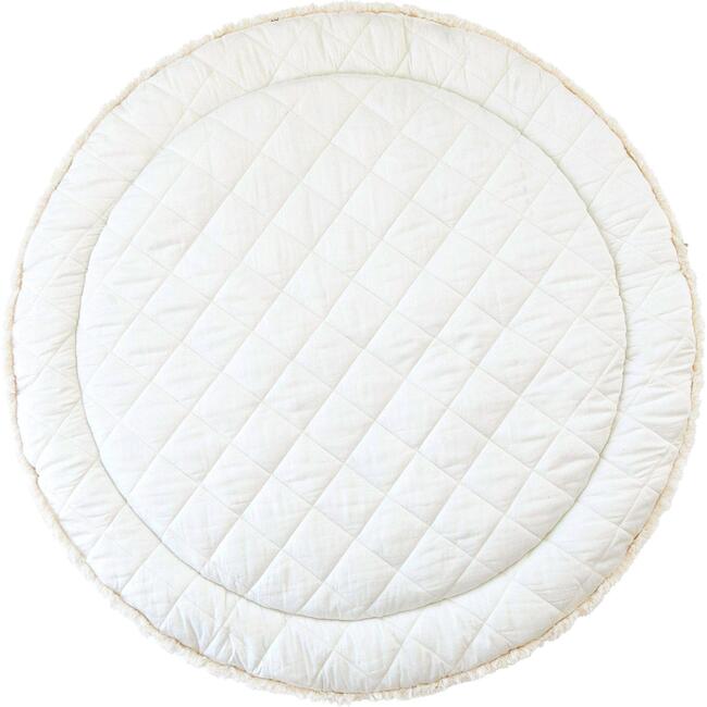 Organic Cotton Quilted Play Mat, Dotty - Playmats - 5