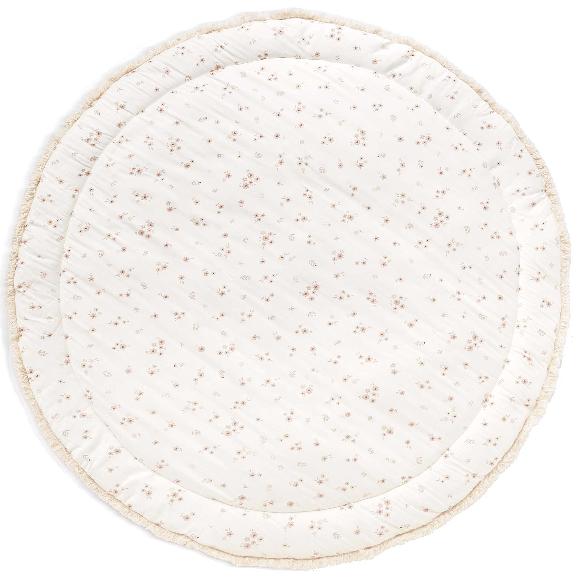 Organic Cotton Quilted Play Mat, Bloom - Playmats - 1