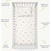 Organic Crib Sheet, Over The Rainbow - Crib Sheets - 5