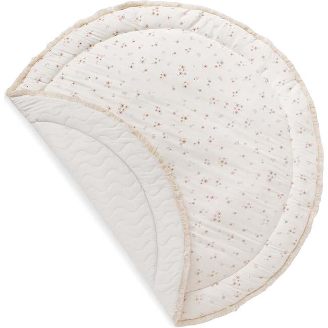 Organic Cotton Quilted Play Mat, Bloom
