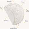 Organic Cotton Quilted Play Mat, Bloom - Playmats - 6