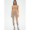 Chevron Airweight High Waist 7/8, Latte/Indigo - Leggings - 4