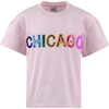 Women's Sequin Chicago T-shirt Pink - T-Shirts - 1 - thumbnail