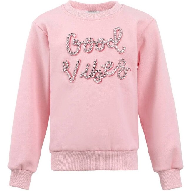 Women's Sparkling Good Vibes Sweatshirt - Sweatshirts - 1