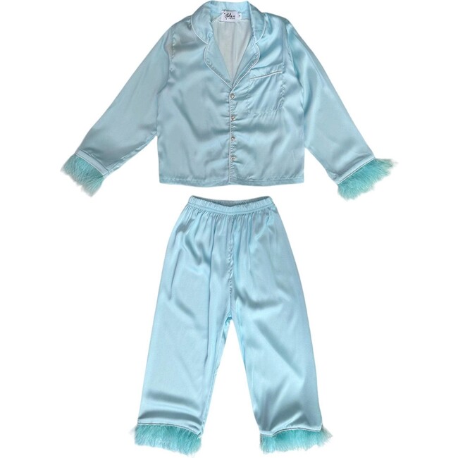Women's Sky Feather Silky Set