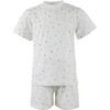 Rainbow Gem Short Set White - Mixed Apparel Set - 1 - thumbnail