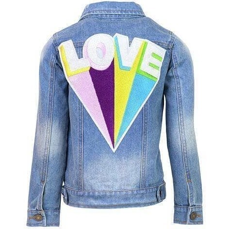Womens Rainbow LOVE Denim