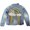 Womens Crystal Rain Denim Jacket - Jackets - 1 - thumbnail
