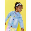 Womens Crystal Rain Denim Jacket - Jackets - 3