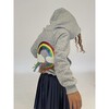 Women's Crystal Rainbow Rain Hoodie - Sweatshirts - 4