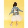 Womens Crystal Rain Denim Jacket - Jackets - 6