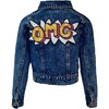 Women's OMG Beaded Denim - Jackets - 1 - thumbnail