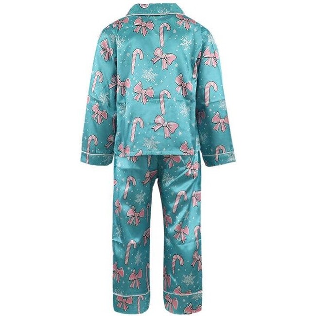 Women's Candy Cane Silk Set - Mixed Apparel Set - 2