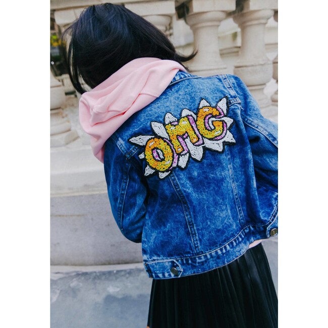 Women's OMG Beaded Denim - Jackets - 2
