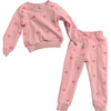 Women's Full Hearts Jogger Set - Mixed Apparel Set - 1 - thumbnail