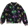 Womens Peace and Love Sequin Bomber - Jackets - 1 - thumbnail