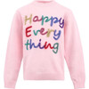 Women's Happy Everything Tinsel Sweater Pink - Sweaters - 1 - thumbnail