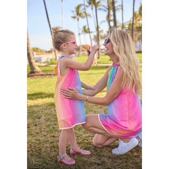 Women's Jeweled Rainbow Dress - Dresses - 3