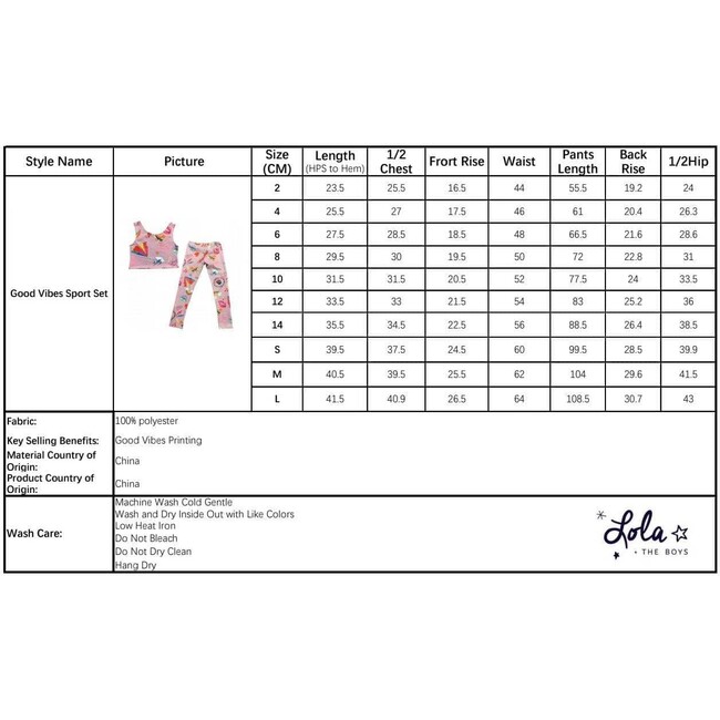 Women's Good Vibes Sport Set - Mixed Apparel Set - 6