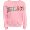 Women's Chicago Gem Sweatshirt - Pink - Sweatshirts - 1 - thumbnail