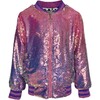 Women's Lavender Haze Sequin Bomber - Jackets - 1 - thumbnail