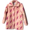 Womens Lighting Flash Teddy Coat - Coats - 1 - thumbnail