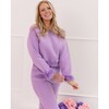 Women's Lavender Feather Athletic Set - Mixed Apparel Set - 2