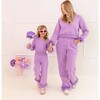 Women's Lavender Feather Athletic Set - Mixed Apparel Set - 5