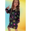 Womens Peace and Love Sequin Bomber - Jackets - 4