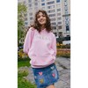 Women's Pink Relax Hoodie - Sweatshirts - 2