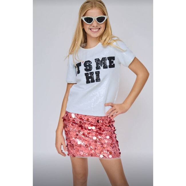 Women's Magic Paillette Mini Light Pink - Skirts - 6