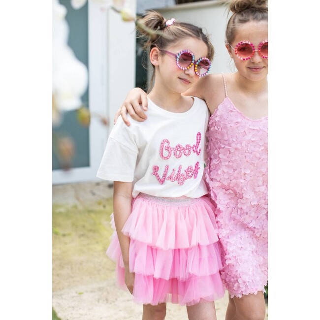 Crystal Good Vibes T-shirt - T-Shirts - 2