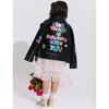 Women's Doodle Art Vegan Moto - Jackets - 2