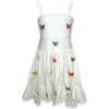 Women's 3D Rainbow Butterfly High Low Dress - Dresses - 1 - thumbnail