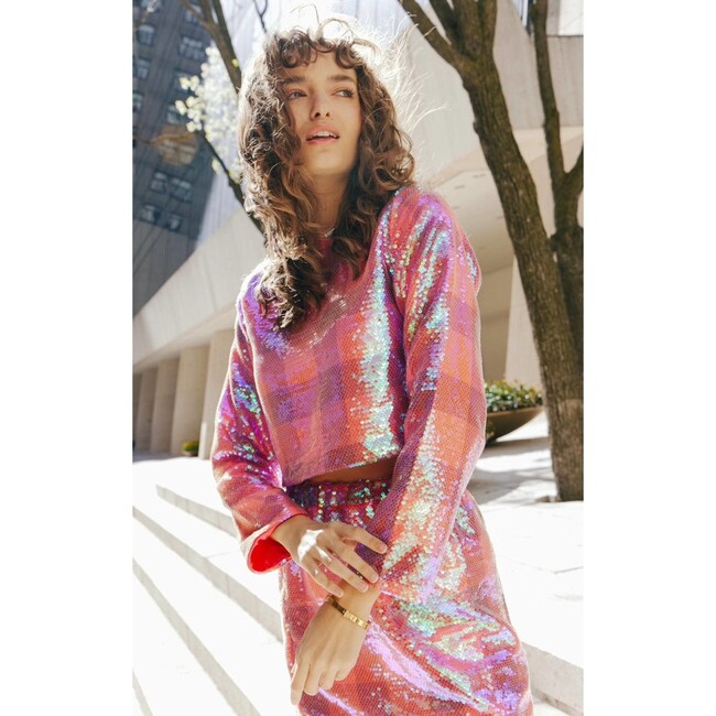 Women's As If Sequin Set - Mixed Apparel Set - 2