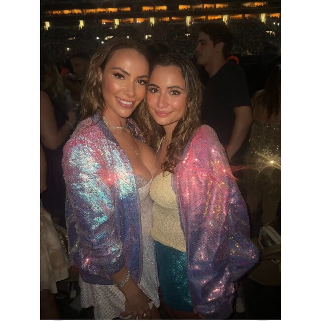 Women's Lavender Haze Sequin Bomber - Jackets - 3