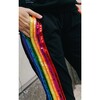 Women's Sequin Rainbow Hoodie Track Set - Mixed Apparel Set - 6